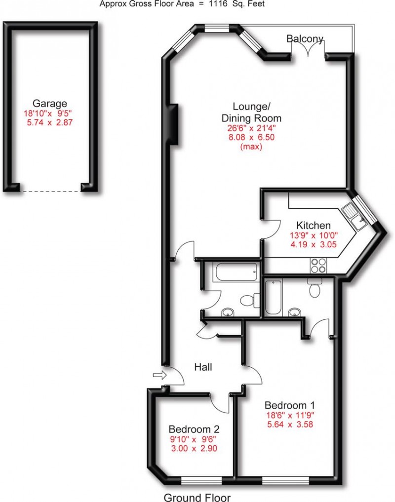 Floorplan for Devisdale Road, Altrincham