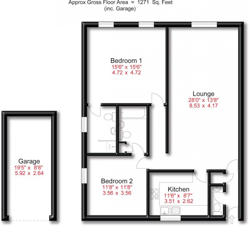 Floorplan for Bow Green Road, Bowdon, Altrincham