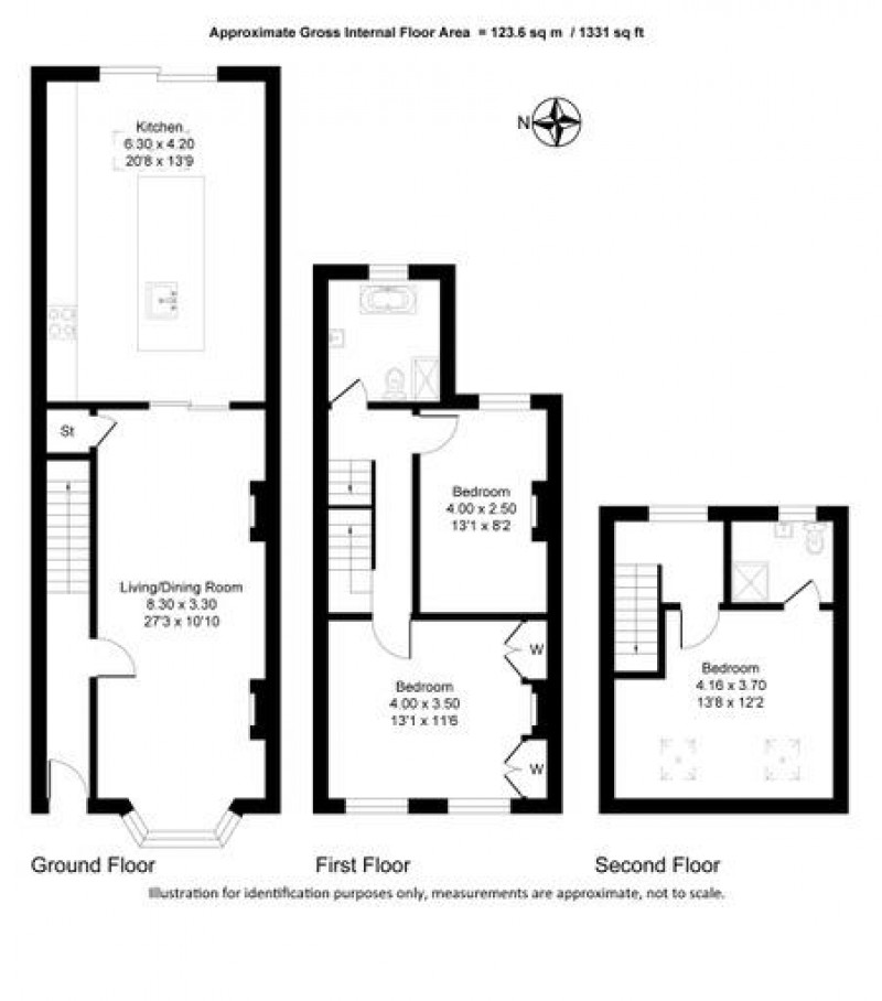 Floorplan for Beech Road, Hale, Altrincham