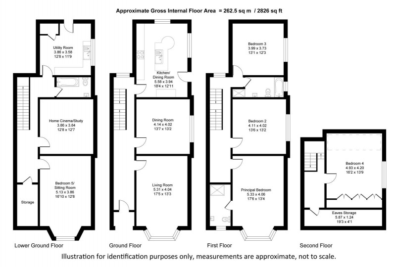 Floorplan for Ashley Road, Hale, Altrincham