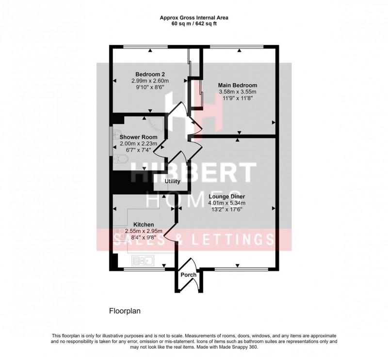 Floorplan for Cecil Road, Hale, Altrincham