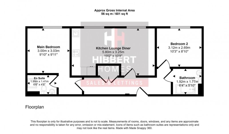 Floorplan for Crossford Court, Sale, M33 7GS