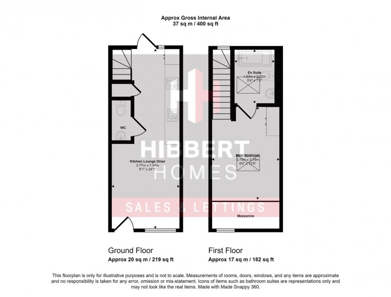 Floorplan for St. Johns Road, Altrincham