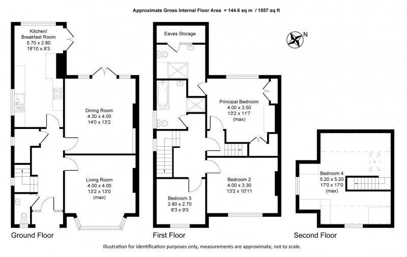 Floorplan for Highfield Road, Hale, Altrincham