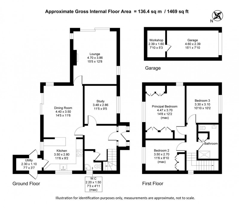 Floorplan for Prospect Drive, Hale Barns, Altrincham