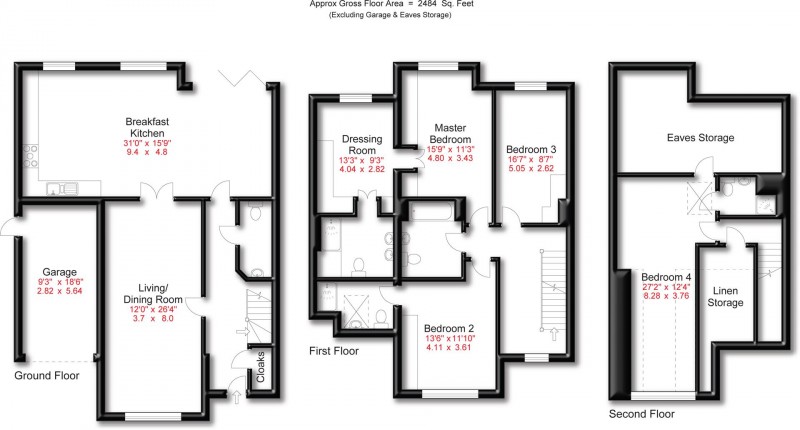 Floorplan for St James Park, Didsbury, M20 2BN