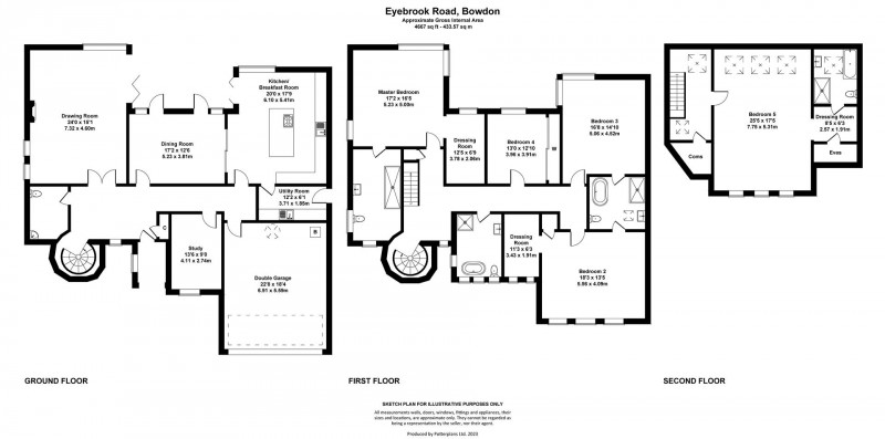 Floorplan for Eyebrook Road, Bowdon, Altrincham