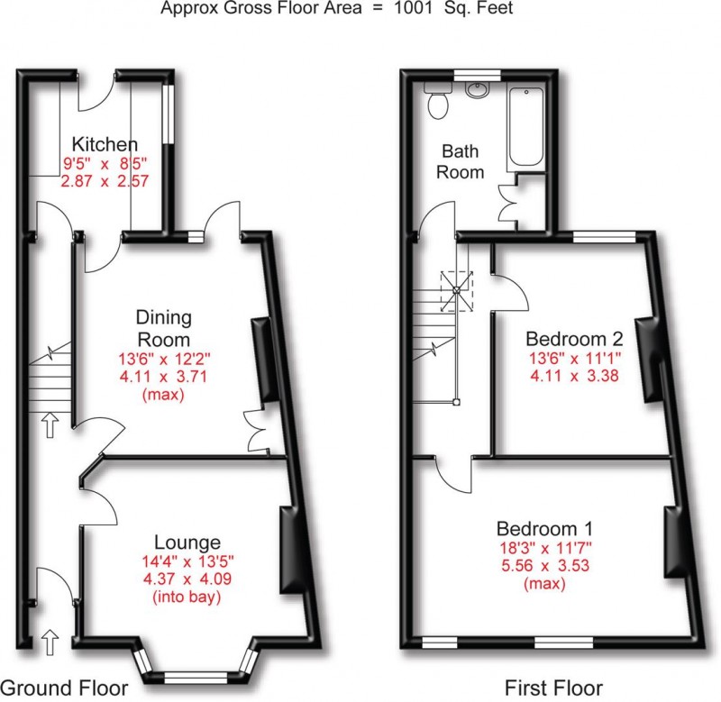 Floorplan for Lilac Road, Hale, WA15 8BJ