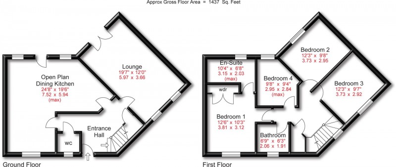 Floorplan for Sinderland Road, Broadheath, Altrincham