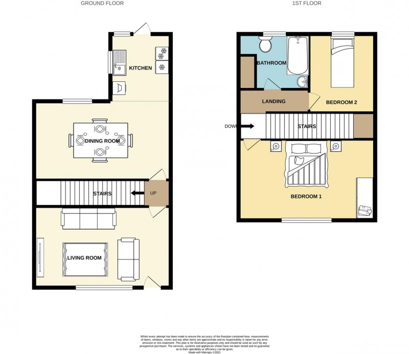 Floorplan for Old Chapel Street, Edgeley, Stockport