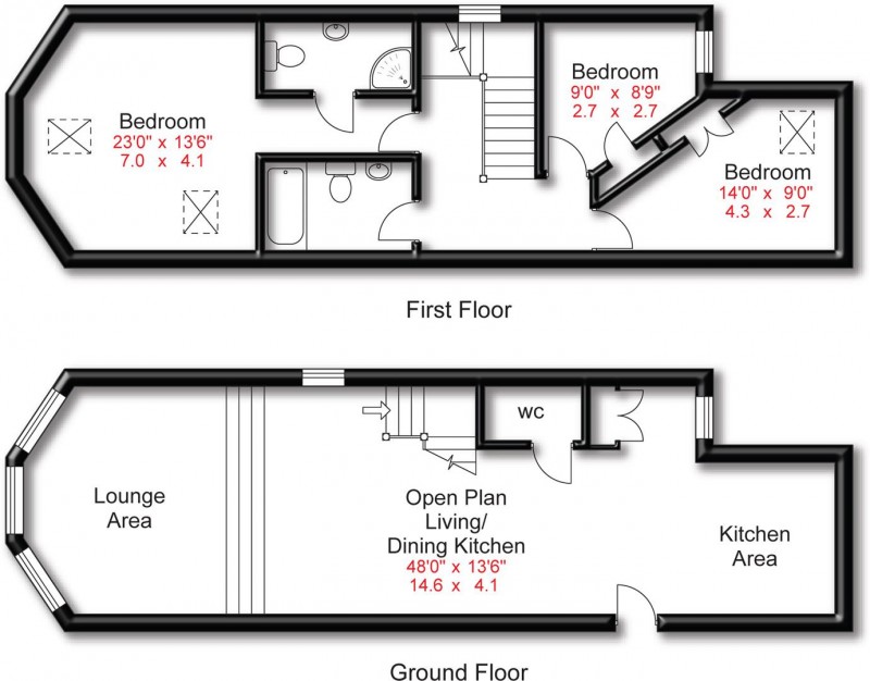 Floorplan for Limehurst, St. Margarets Road, Altrincham