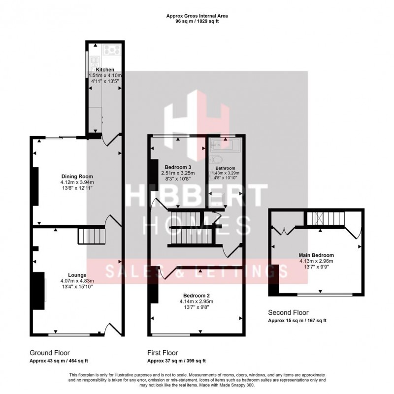 Floorplan for Lawrence Road, Altrincham