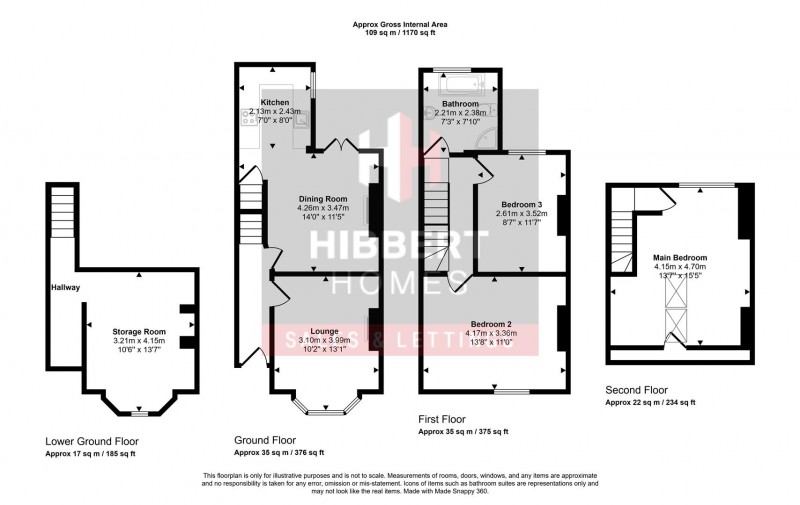 Floorplan for Bold Street, Altrincham