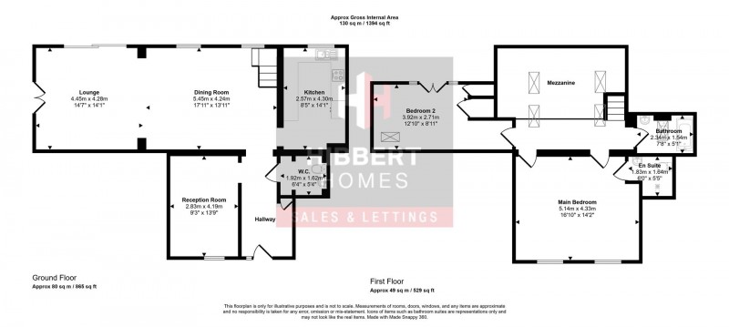 Floorplan for Agden Brow, Lymm