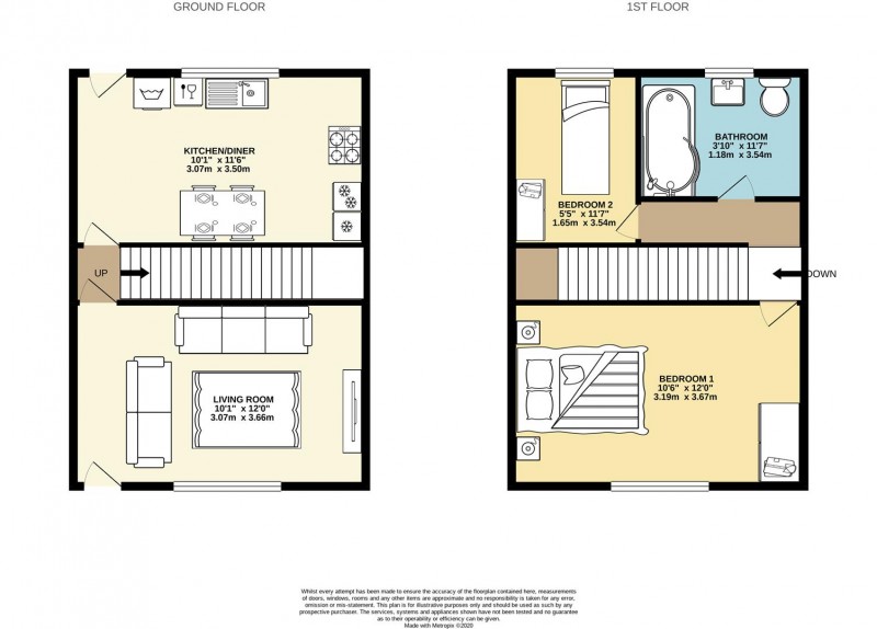 Floorplan for Ward Street, Stockport