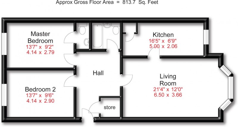 Floorplan for Cheadle Road, Cheadle Hulme, Cheadle