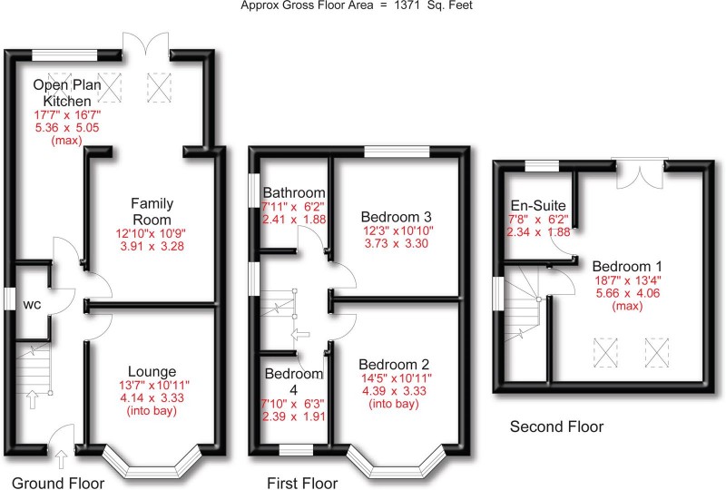 Floorplan for Beeston Avenue, Timperley, Altrincham