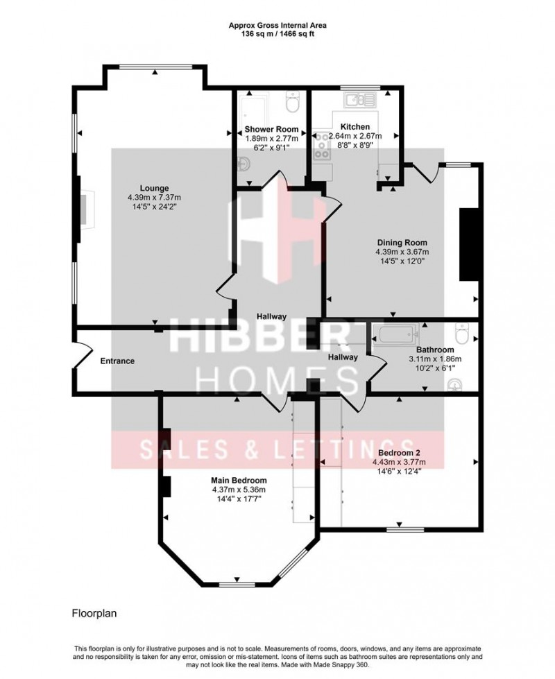 Floorplan for Winton Road, Bowdon, Altrincham