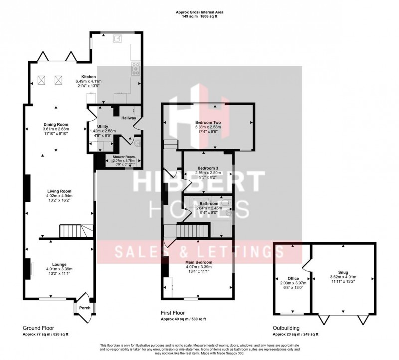 Floorplan for Grove Lane, Timperley, Altrincham