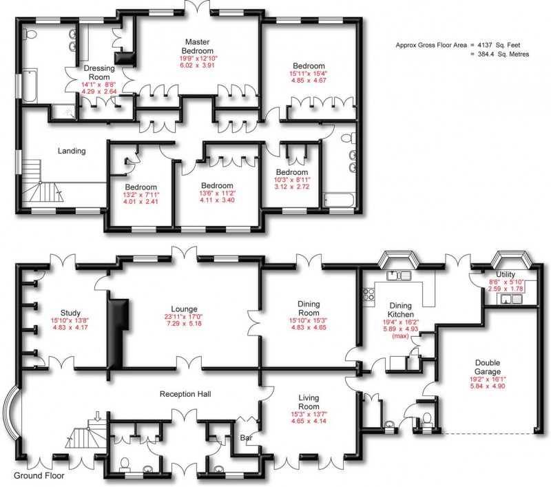 Floorplan for Rappax Road, Hale, Altrincham