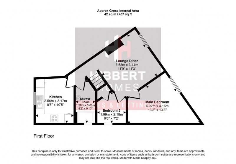 Floorplan for Gee Street, Stockport