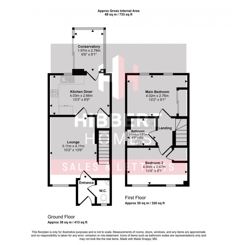 Floorplan for Draybank Road, Broadheath, Altrincham