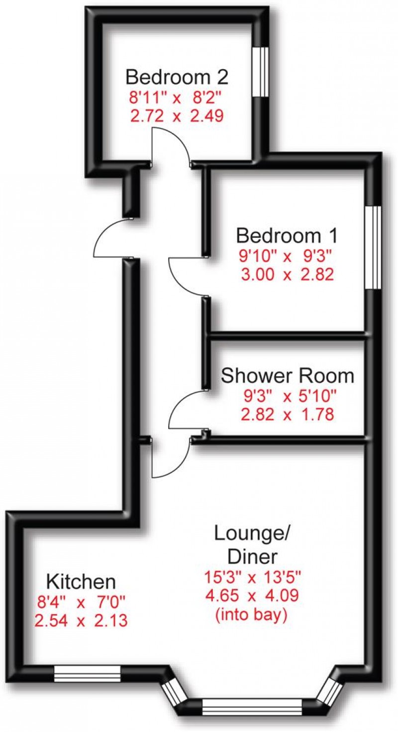 Floorplan for Barrington Road, Altrincham