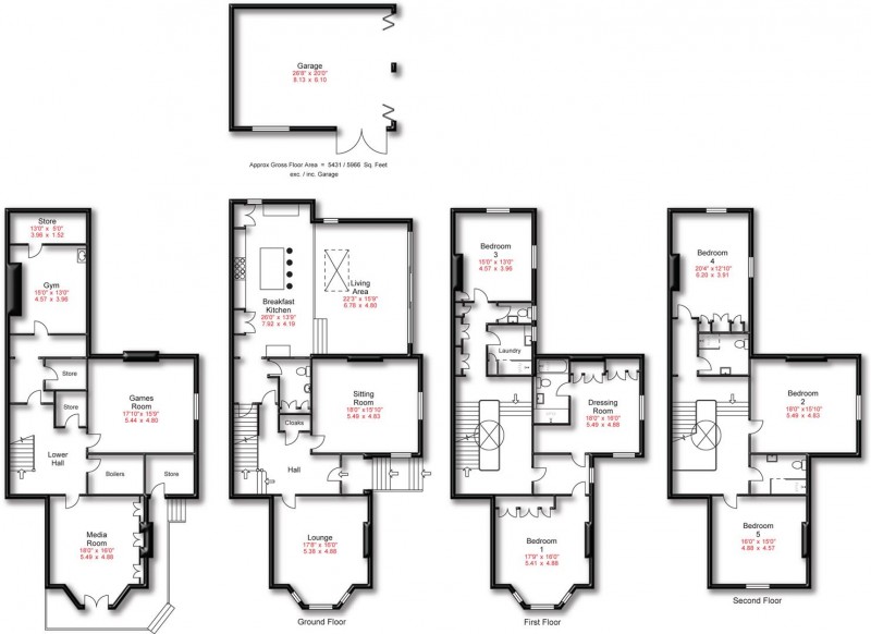 Floorplan for Groby Road, Altrincham